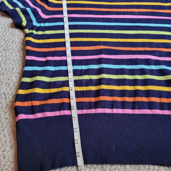 Modcloth Multi-Color Short Sleeve Top - Picture 6 of 6